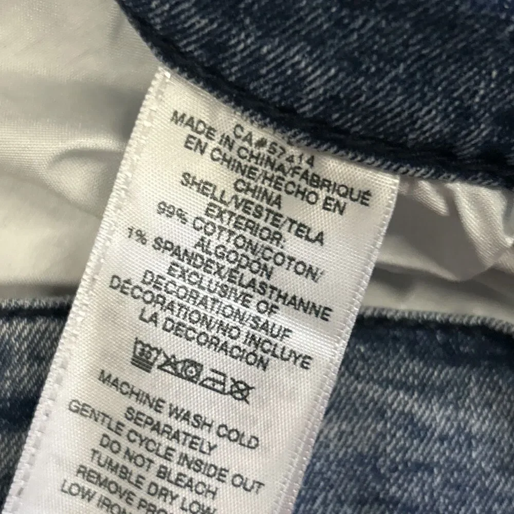True Religion Jeans Mens 34 Medium Wash Rocco Relaxed Skinny Stretch Splatter